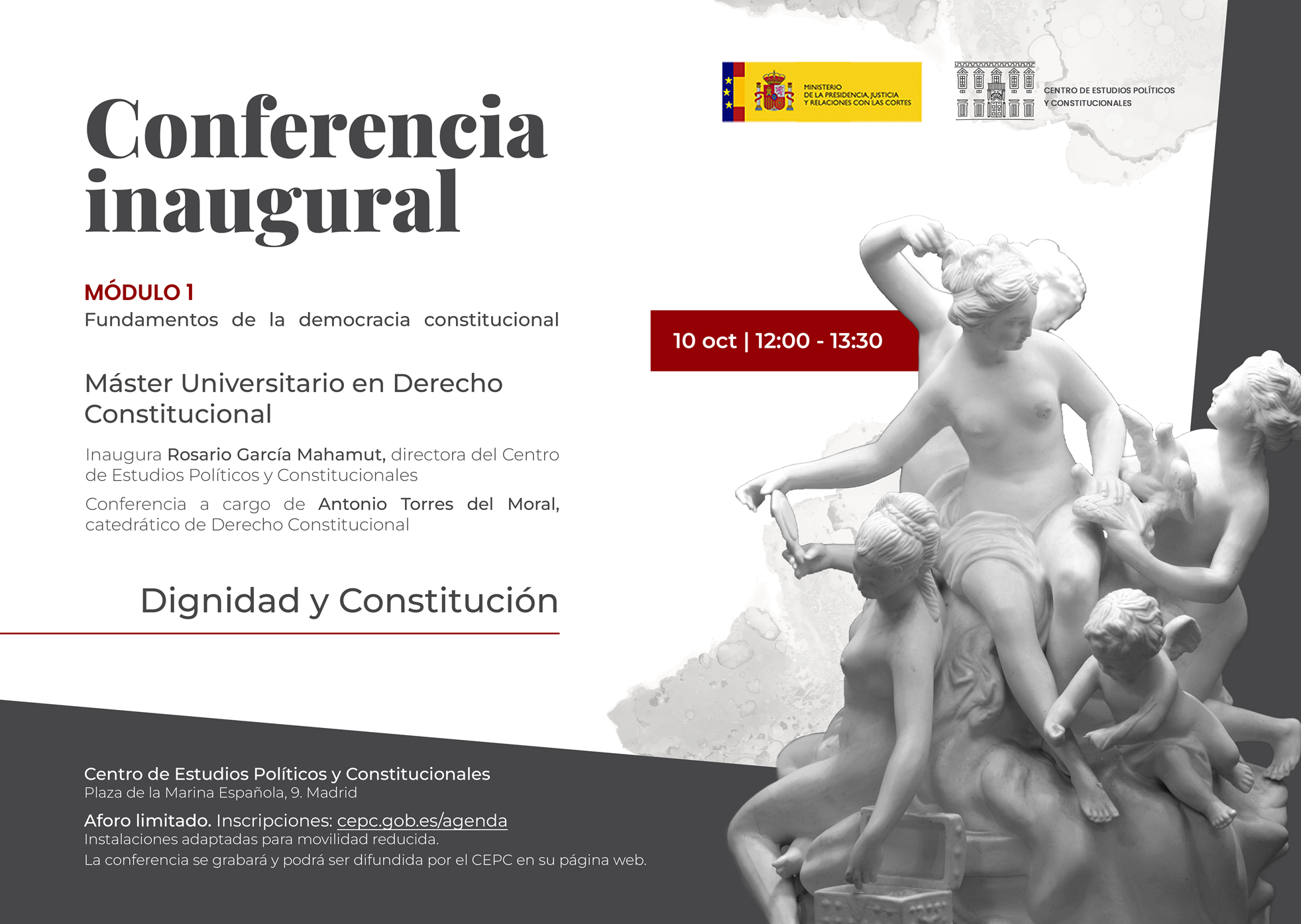 Conferencia inaugural del Módulo I "Dignidad y Constitución"