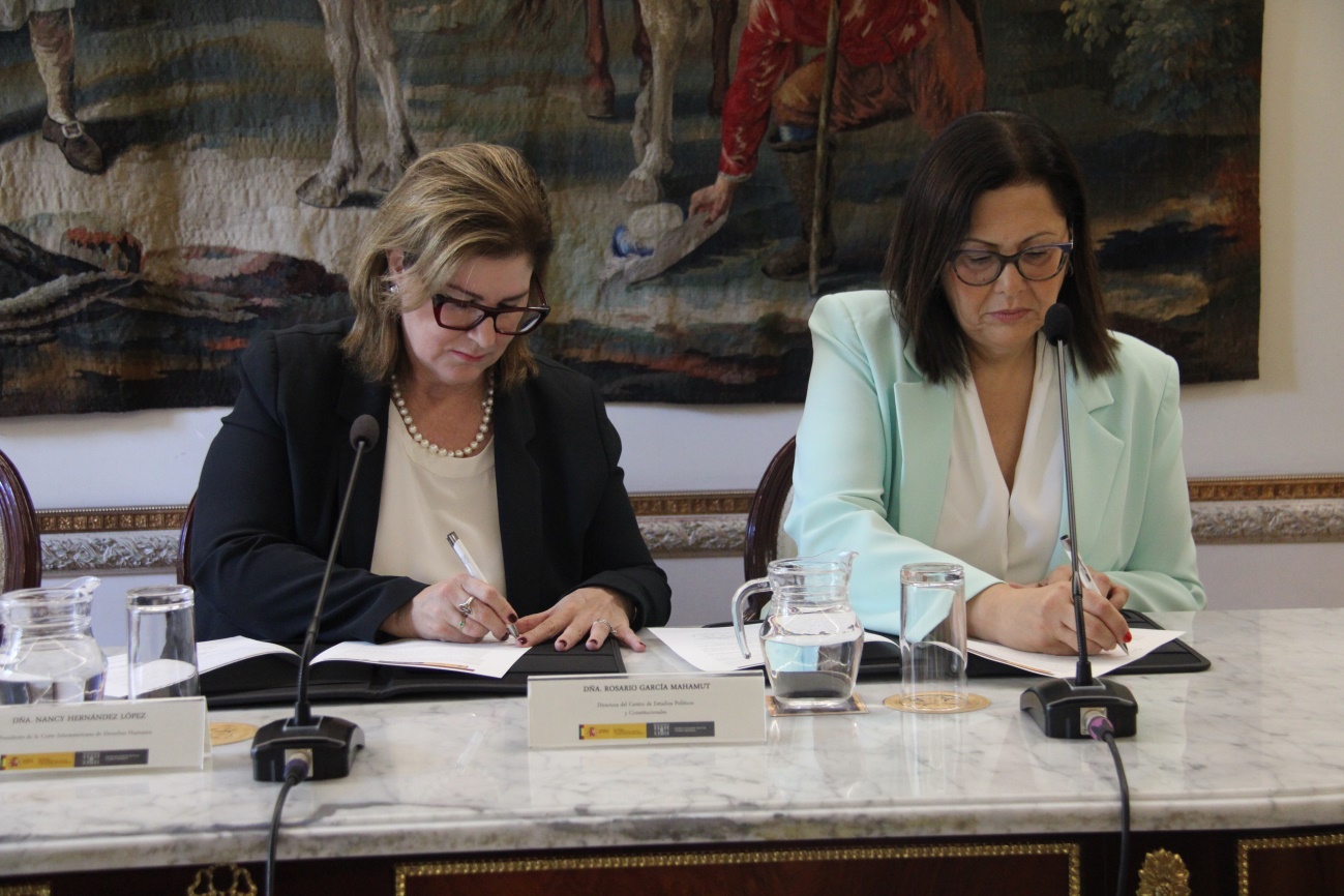 El CEPC y la Corte Interamericana de Derechos Humanos firman un acuerdo marco de cooperación