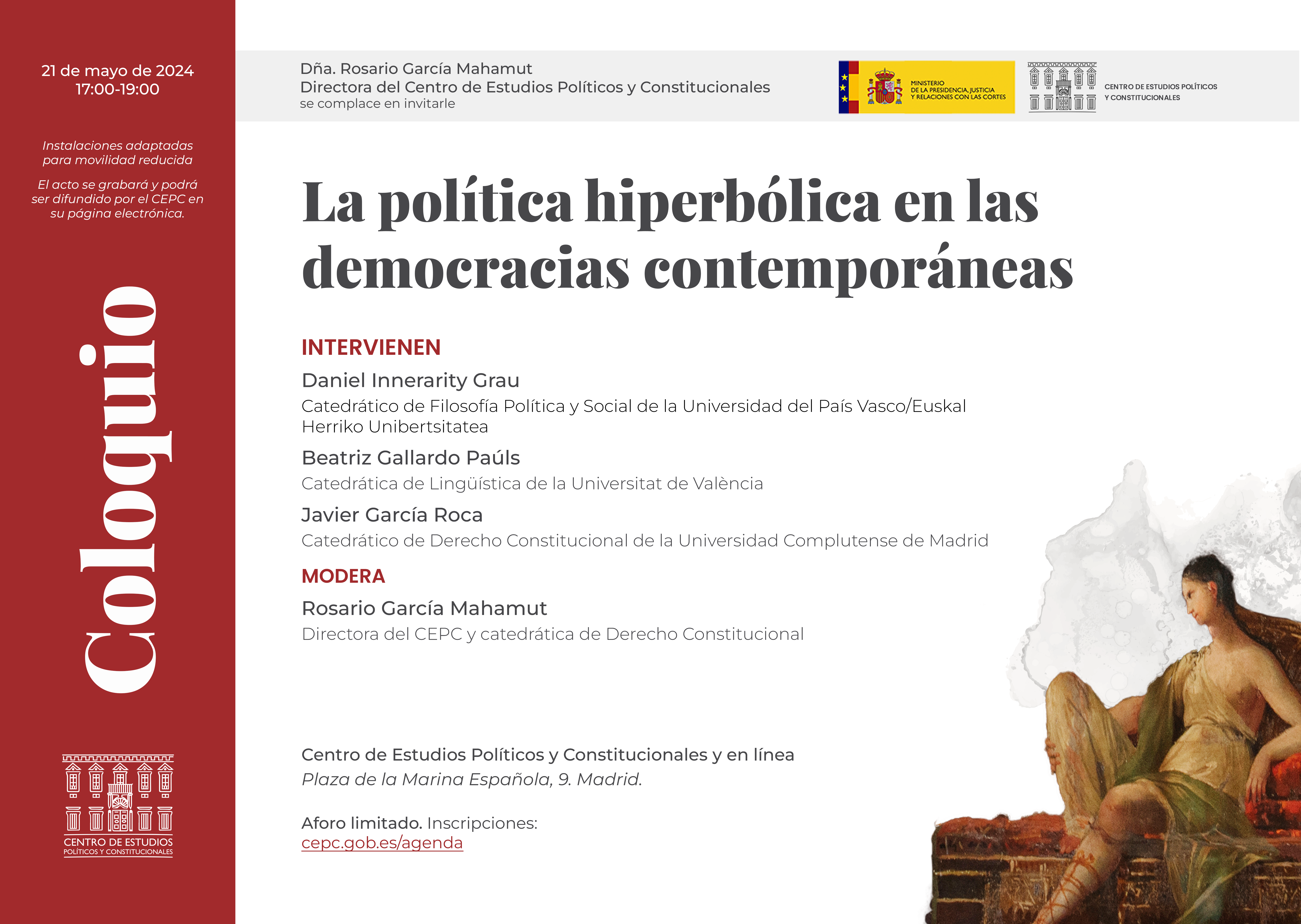 Coloquio "La política hiperbólica en las democracias contemporáneas"
