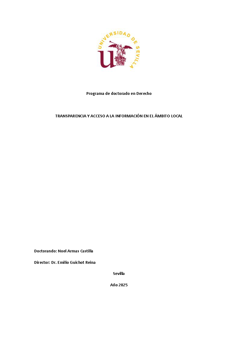 tesis Armas Castilla