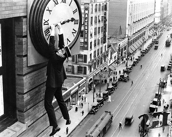Harold Lloyd en El hombre Mosca 1923
