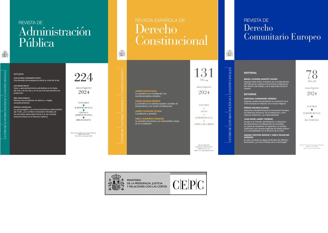 Novedades editoriales del CEPC octubre noticia