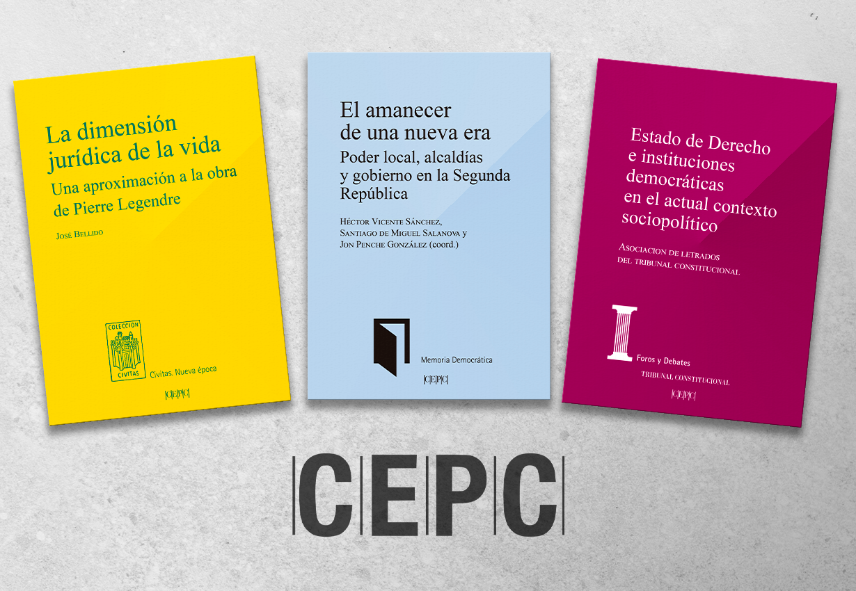 Novedades editoriales del CEPC