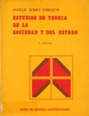 Estudios de teoría de la Sociedad y del Estado