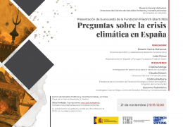 Presentación de la encuesta de la Fundación Friedrich Ebert "Preguntas sobre la crisis climática en España"