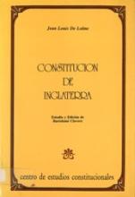 La Constitución de Inglaterra.